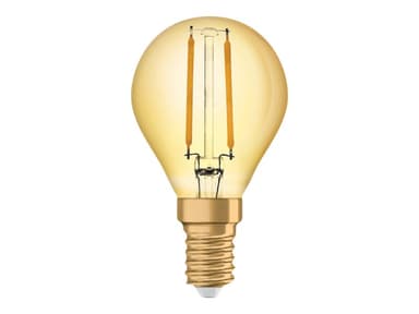 Osram Vintage Mini Ball LED-filamentti 1906 2.5W 825 kulta E14 