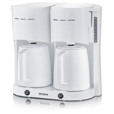 Severin Double Thermos Brewer White 