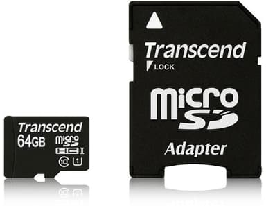 Transcend Ts64gusdu1 64GB SDXC UHS-I -muistikortti