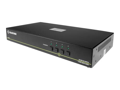 Black Box NIAP 3.0 Secure KVM Switch USB 4Port (SS4PKMU) Dustin.se