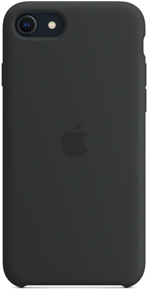 Apple Siliconen iPhone SE (2020), iPhone SE Nachtzwart (MN6E3ZM/A) | Dustin.nl