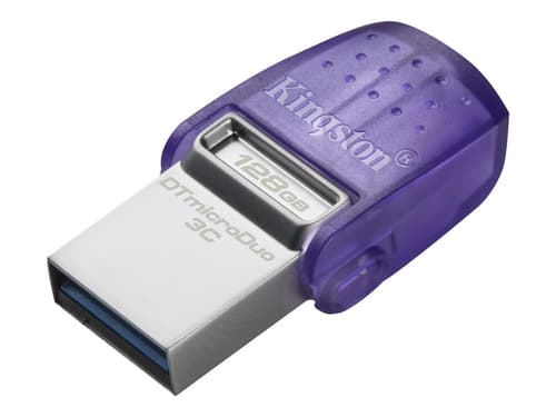Kingston DataTraveler microDuo 3C 128GB USB C 3.2 Gen 1 DTDUO3CG3