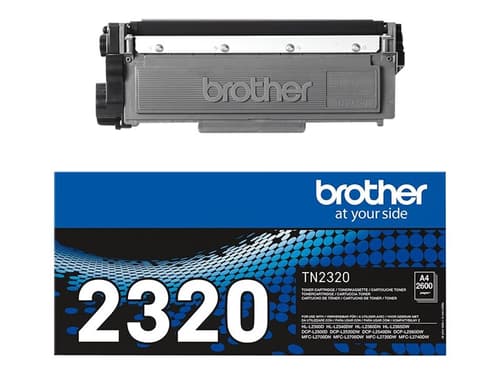 Brother Toner Svart 2.6k HL L2340 TN2320 Dustin