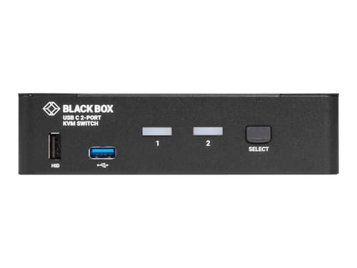 Black Box KVMC4K-2P KVM Switch USB-C 4K 2-Port - (Outlet-vare klasse 2) | Dustinhome.dk