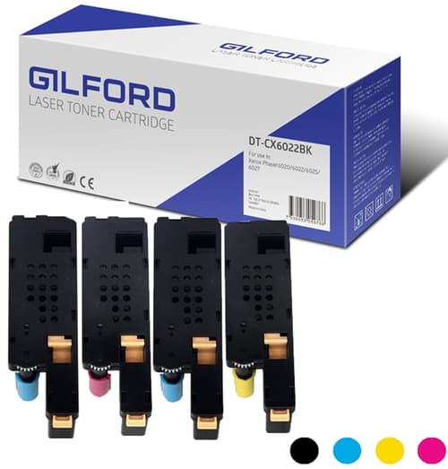 Omgivelser profil Atlantic Gilford Toner Kit (B/C/M/Y) - Phaser 6022/Ni, Wc 6027/Ni - 106R0 | Dustin.dk