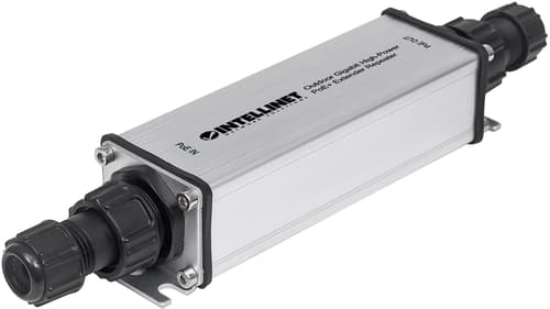 Intellinet Outdoor Gigabit High-power Poe+ Extender Repeater billede