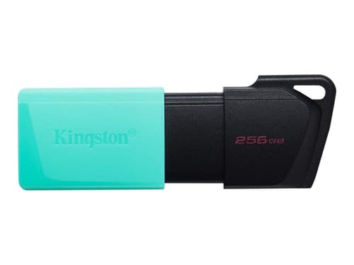 Kingston Datatraveler Exodia M 256gb Usb-a Musta, Turkoosi