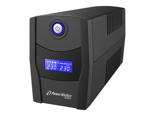 Powerwalker Vi 600 Stl Ups-virtalähde Linjainteraktiivinen 0,6 Kva 360 W 2 Ac-pistorasia(a)