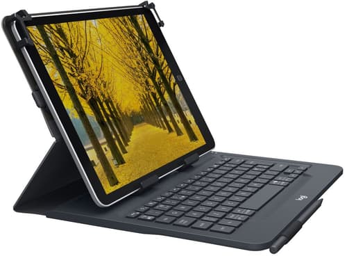 Logitech Universal Folio Pohjoismainen Musta
