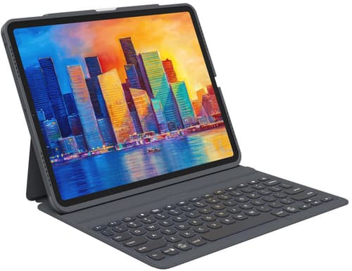 Zagg Keyboard Pro Keys Ipad Air 11 tommer (2024), Ipad Air 11 tommer (2025) Nordisk Sort, Grå