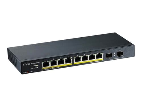 Zyxel Gs1100 10-port 2sfp Poe 130w Switch billede