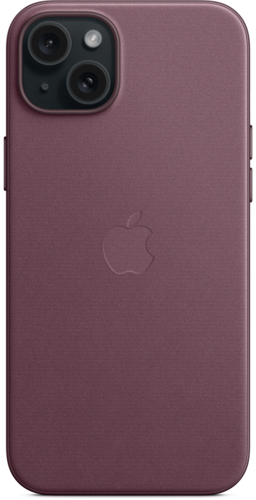 Apple Finewoven-skal Med Magsafe Iphone 15 Plus Bordeaux