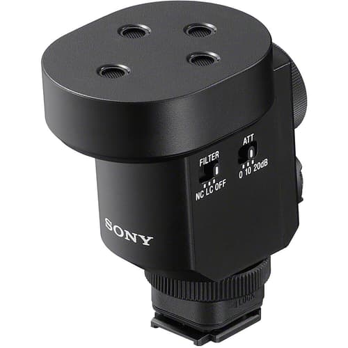 Sony Ecm-m1 Sort Mikrofon Til Digitalkamera