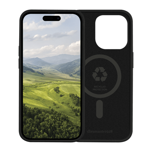 Dbramante1928 Monaco Magsafe Mobiltelefon Etui Cover Sort Iphone 15 Pro Max Sort billede