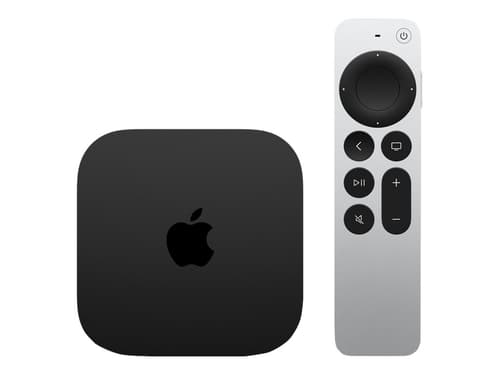 Apple TV 4K 128 GB Wi-Fi + Ethernet medieforstærker (MN893)