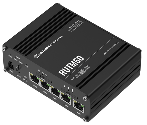 Teltonika Rutm50 5g Trådlös Industriell Router Us
