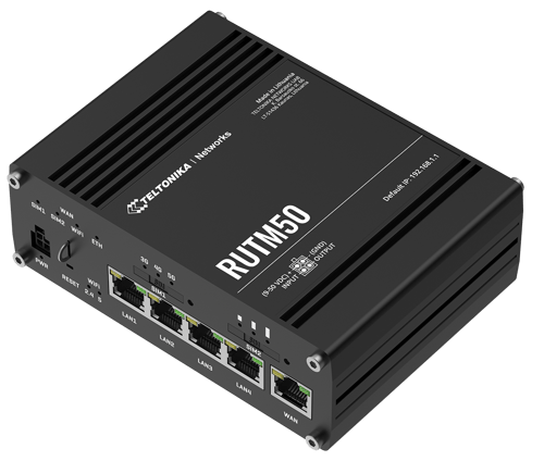 Teltonika Rutm50 5g Trådløs Industriel Router Us billede