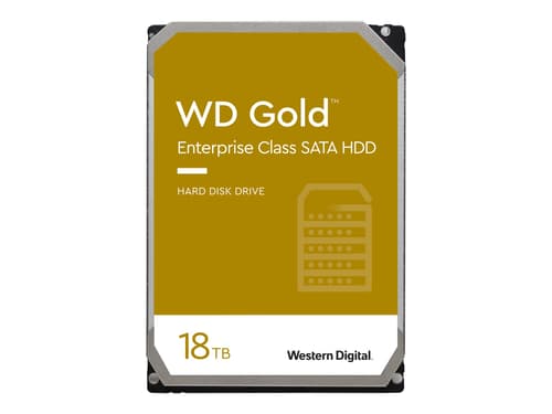 Wd Gold 18tb 3.5 tommer 7200r/min Sata Hdd