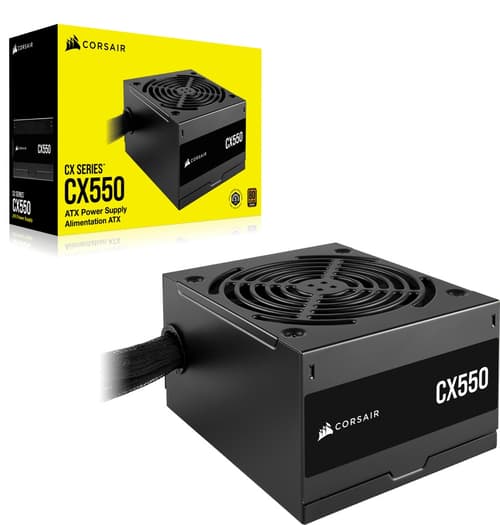Corsair Cx Series Cx550 550w Atx 80+ Bronze Virtalähde