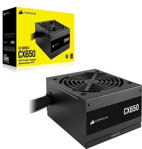 Alternativ bild 0 för Corsair CX650 / 650W / 80+ Bronze