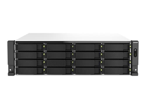 Qnap Ts-h2287xu-rp Nas Stativ (3u) Intel Xeon E E-2336 32 Gb Ddr4 0 Tb Quts Hero Sort, Hvid billede
