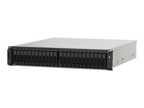 Qnap Ts-h2490fu Nas Rack (2u) Epyc 7302p 128 Gb Ddr4 0 Tb Quts Hero Svart, Grå
