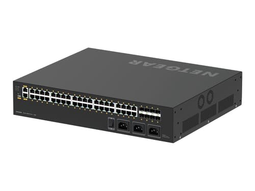 Netgear M4250-40g8xf-poe++ Hallittu L2/l3 Gigabit Ethernet (10/100/1000) Power Over Ethernet -tuki 2u Musta