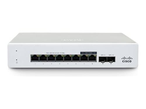Cisco Meraki Ms130-8x 8-port Cloud Managed Poe 120w Switch