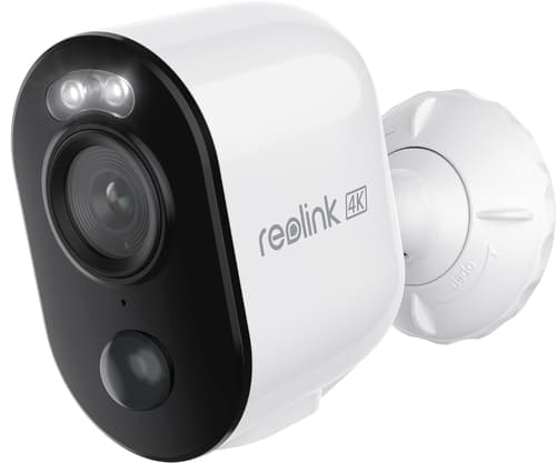 Reolink - Argus 3 Ultra (b350) 4k Udendørs Batteridrevet Wi-fi Kamera - Hvid