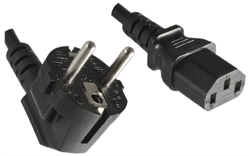 Honeywell Power Cord Eu C13 Sort billede