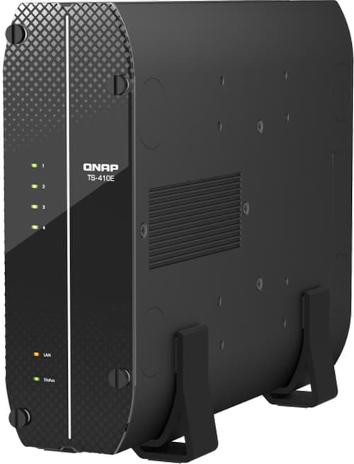 Qnap Ts-410e Nas Tower Intel® Celeron® J6412 8 Gb 0 Tb Qnap Qts Svart