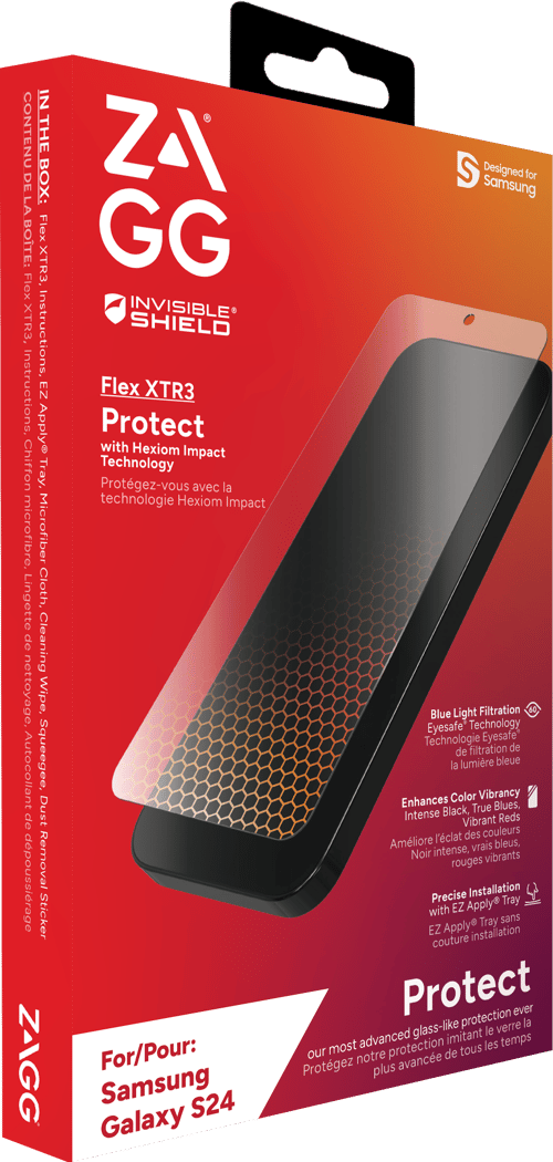 ZAGG InvisibleShield Flex XTR3 for Samsung Galaxy S24