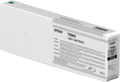 Epson Ink Light Light Black T55k900 Ultrachrome Hdx/hd 700ml