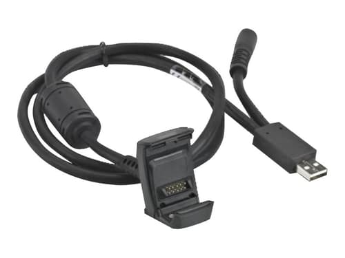 Zebra Charging Cable Usb - Tc8000 Usb-a Musta