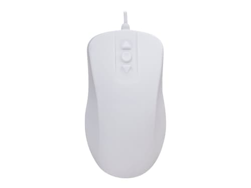 Contour Design Active Key Classicclean Medical Ip68 Scroll Buttons Usb-a Mus Hvid