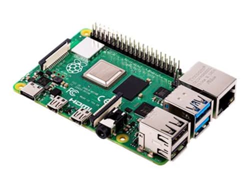 Raspberry Pi 4 Model B - Enkelttavle-computer - Broadcom BCM2711 / 1.5 GHz - RAM 8 GB - 802.11a/b/g/n/ac, Bluetooth 5.0