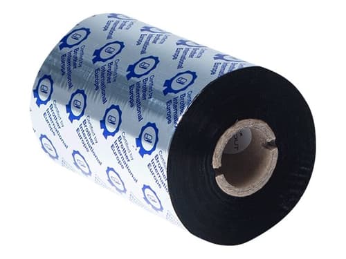 Brother Ribbon Standard Wax/resin 110mm X 300m - 12-pack billede