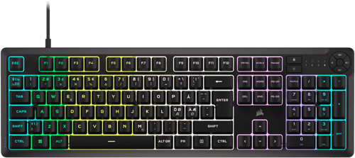 Corsair K55 Core Rgb Kablet Nordisk