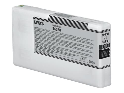 Epson Blæk Mat Sort T65380n 200ml