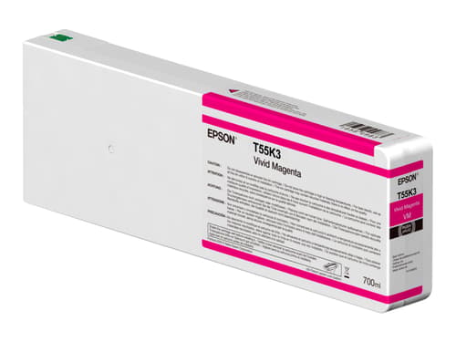 Epson Muste Vivid Magenta Ultrachrome Hdx/hd T55k30n 700ml