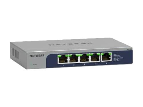 Netgear MS105 5-Port Multi-Gigabit (2.5G) Ethernet Unmanaged Switch
