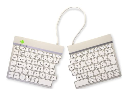 R-go Tools Split Break Ergonomic Keyboard Nordic Wireless Trådløs Nordisk billede