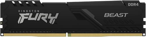 Kingston Technology Fury Beast Muistimoduuli 8 Gb 1 X 8 Gb Ddr4 1600 Mhz 8gb 1600, 3200mhz Ddr4 288-pin Dimm