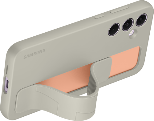 Samsung Standing Grip Case Samsung Galaxy A55 5g Grå