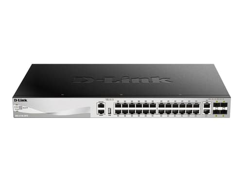 D-link Dgs-3130-30ts/e Verkkokytkin Hallittu L3 Gigabit Ethernet (10/100/1000) Harmaa