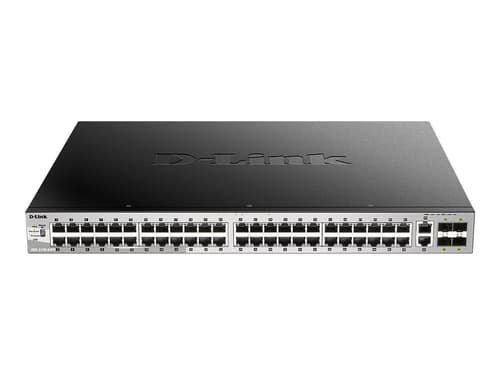 D-link Dgs-3130-54ps/e Verkkokytkin Hallittu L3 Gigabit Ethernet (10/100/1000) Power Over Ethernet -tuki Harmaa