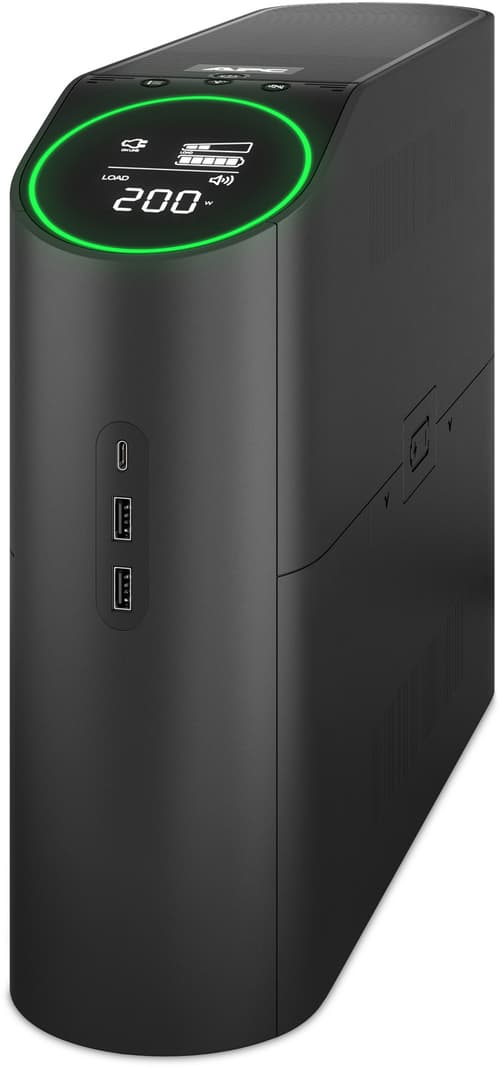 Apc Back-ups Pro Bgm2200b-gr - 2200 Va/1320 W, 4 X Schuko-udtag, 2 X C13-udtag, 3 X Usb-opladningsporte Og Usb-dataport billede