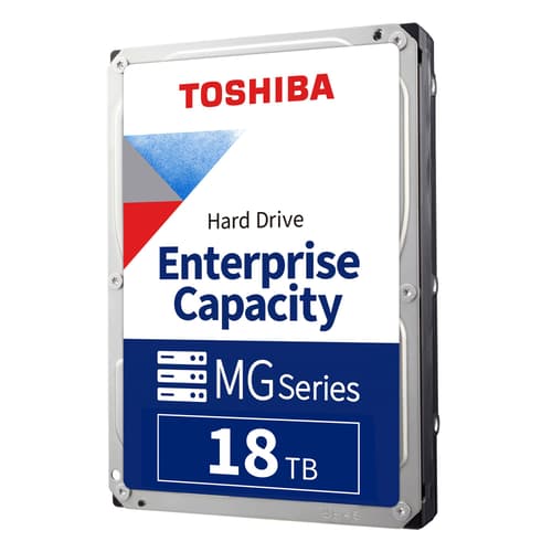 Toshiba MG09 Series - Harddisk - 18 TB - intern - 3.5 - SATA 6Gb/s - 7200 rpm - buffer: 512 MB