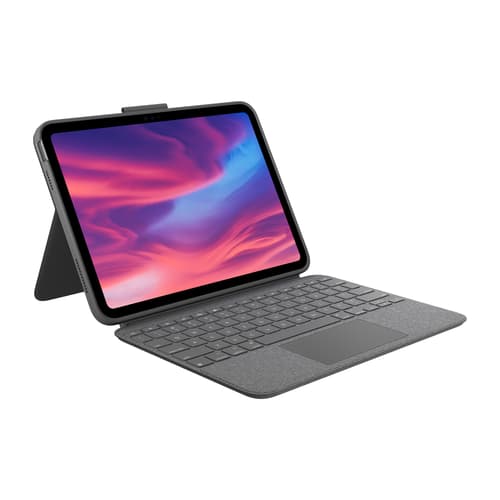 Logitech Combo Touch Ipad 10th Gen, Ipad 11th Gen Pohjoismainen Harmaa