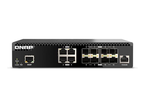 Qnap Qsw-m3212r-8s4t Netværksswitch Administreret 10g Ethernet (100/1000/10000) 1u billede